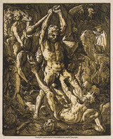 KG 02352
<br/>
Hercules verslaat Cacus
<br/>
<em>Goltzius, Hendrick (1558-1617)</em>